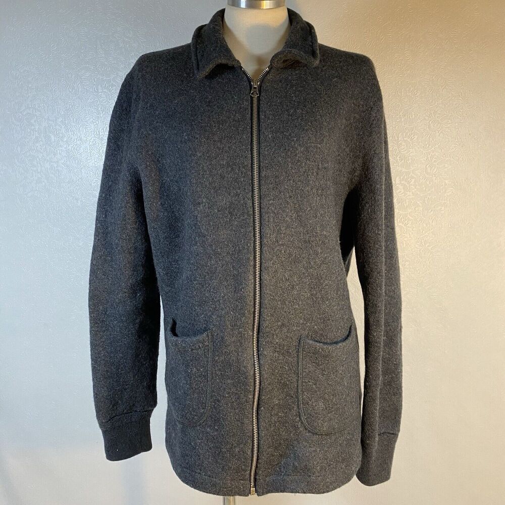 Wallace & Barnes Jacket Mens XL READ Gray Wool
